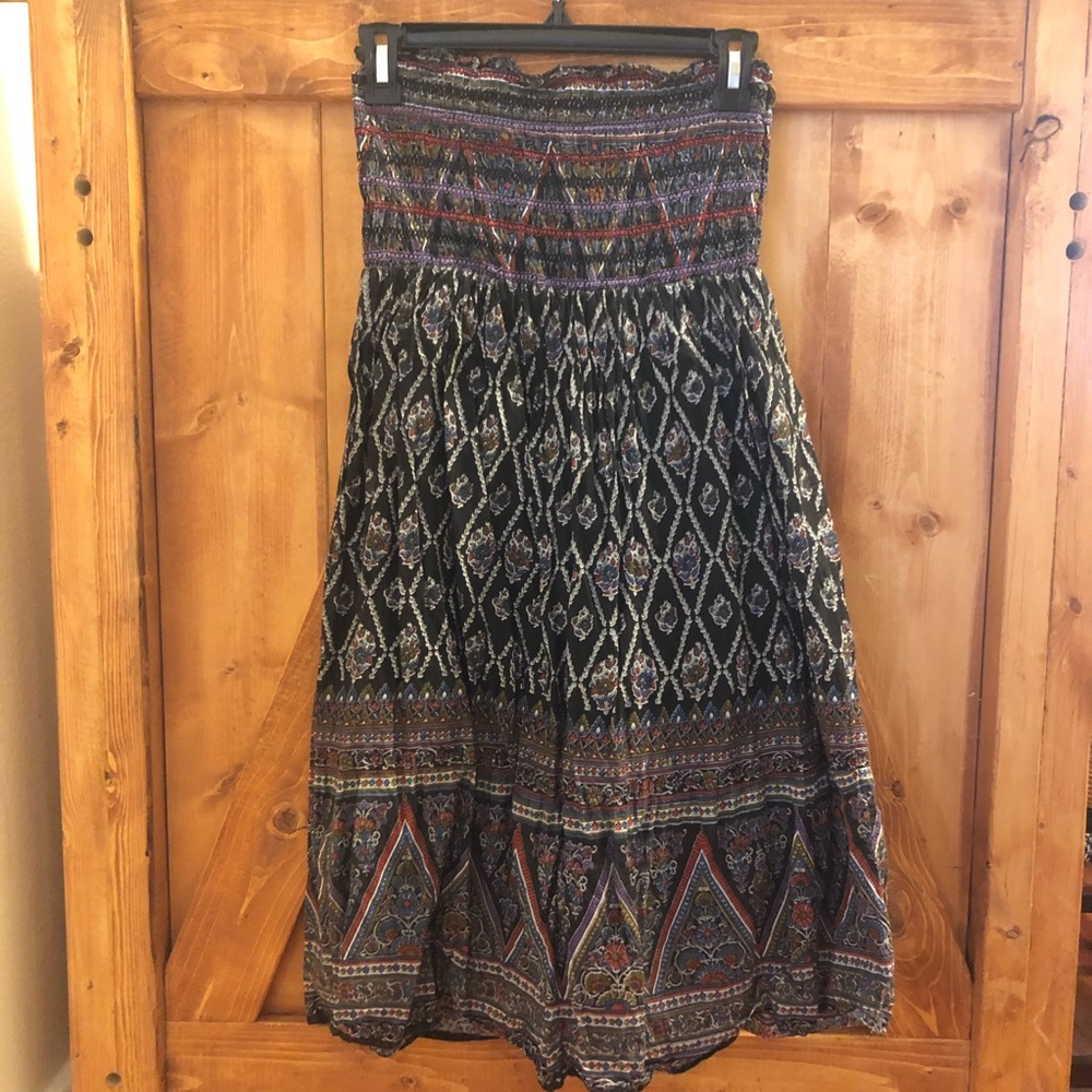 Strapless Boho dress!